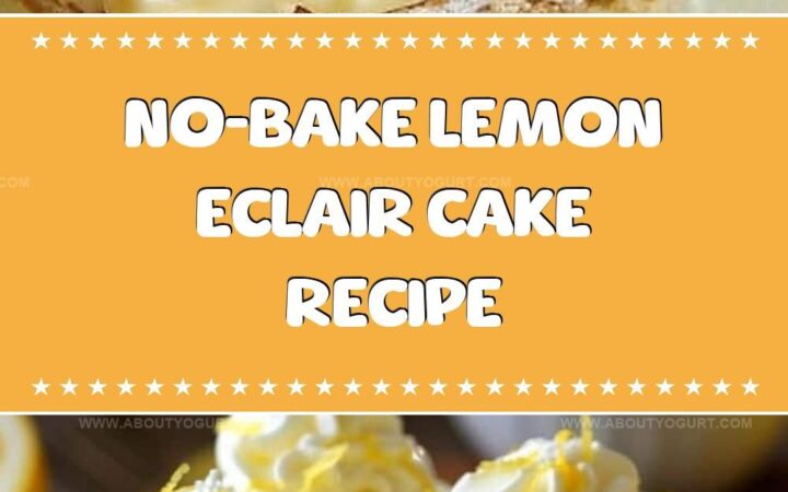 lemon eclair cake