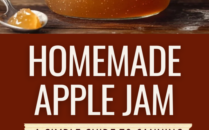 homemade apple preserves