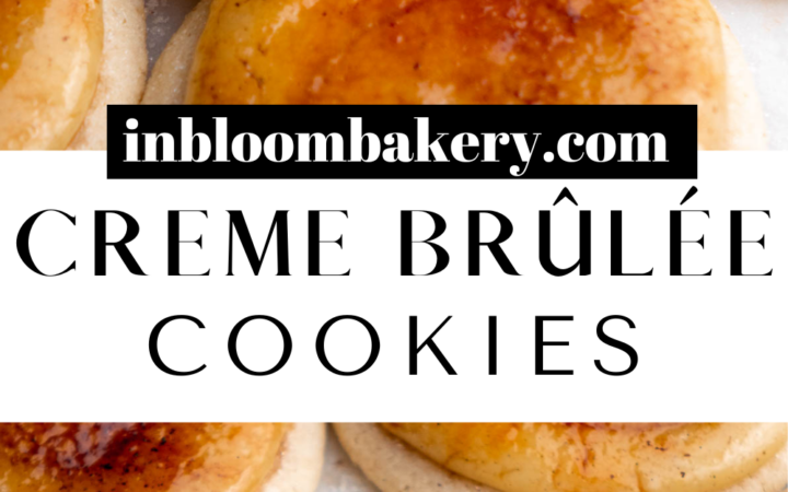creme brulee cookies recipe