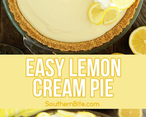 easy lemon cream pie