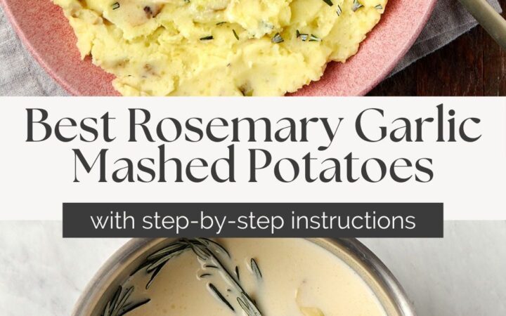 creamy rosemary mashed potatoes