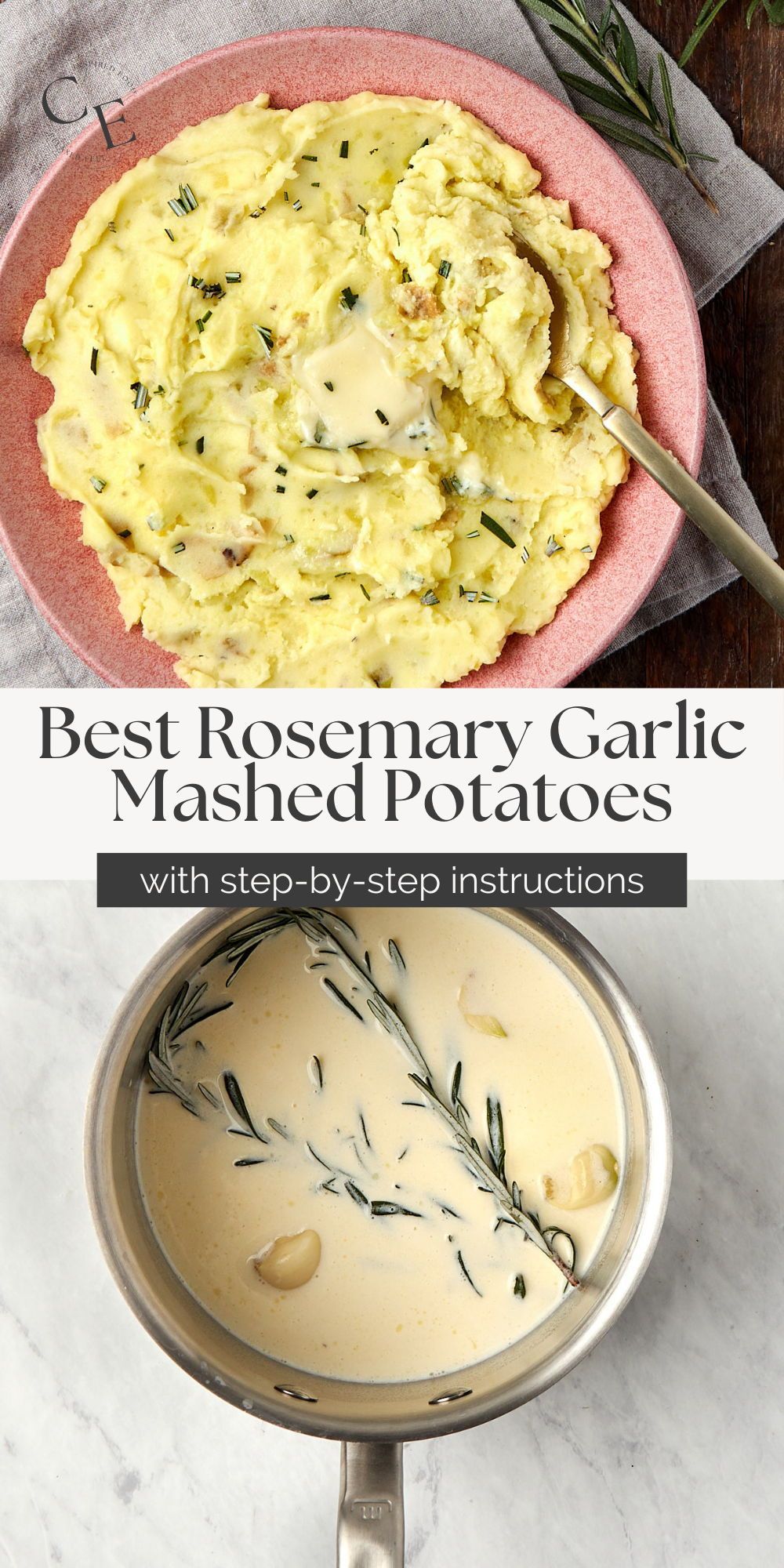 Creamy Rosemary Mashed Potatoes