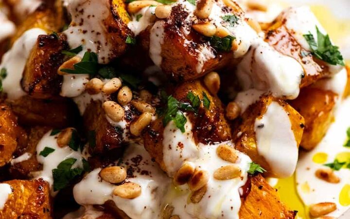 vegetarian sheet pan dinner
