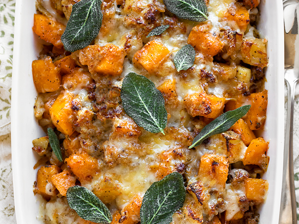 butternut squash casserole recipe