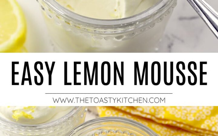 lemon mousse without gelatin