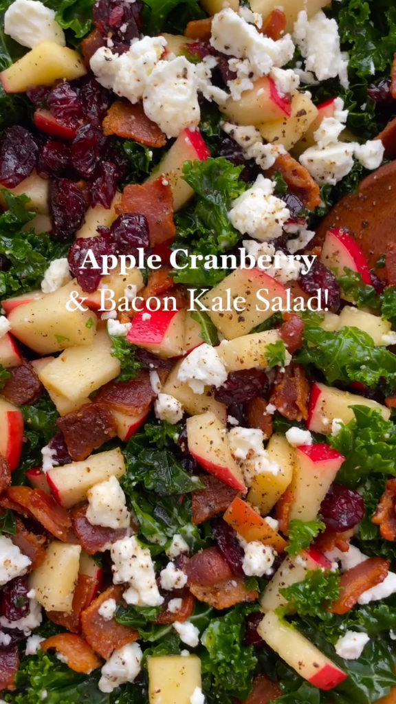 cranberry kale salad