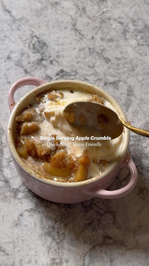 easy one serving desserts