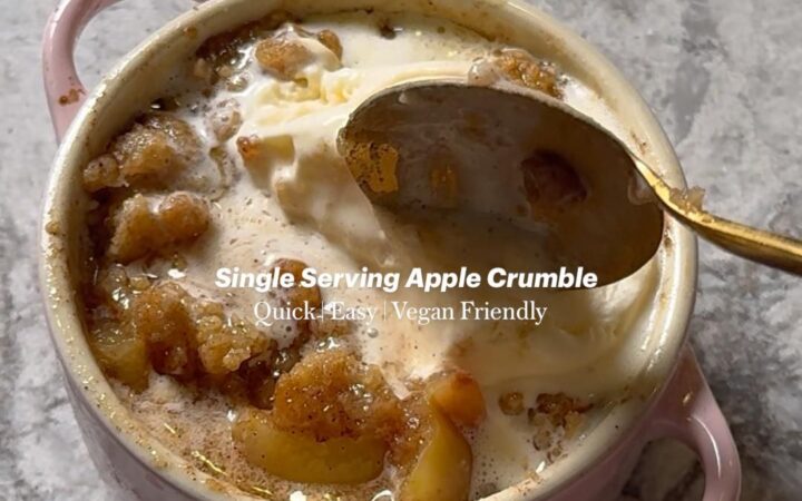 easy one serving desserts