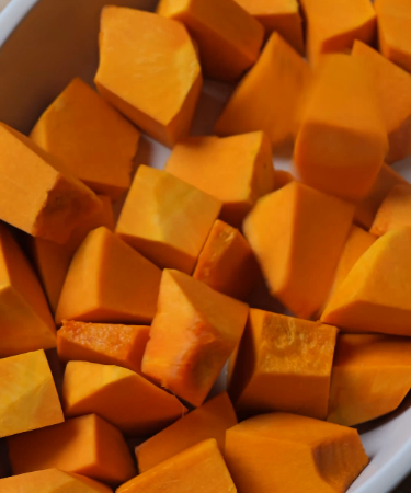easy garlic pumpkin pasta