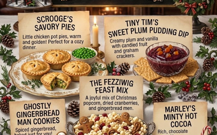 christmas movie dinner