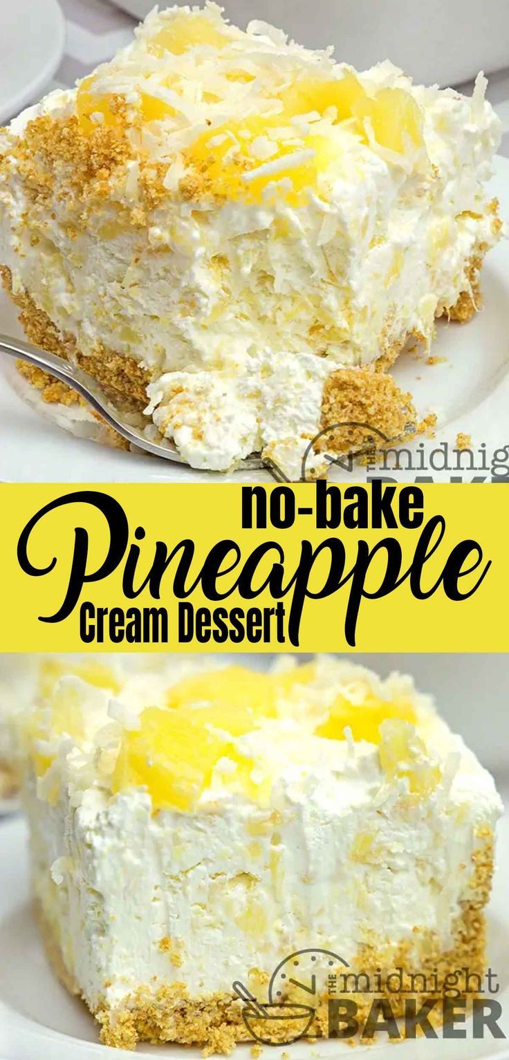 Pineapple Dessert Easy