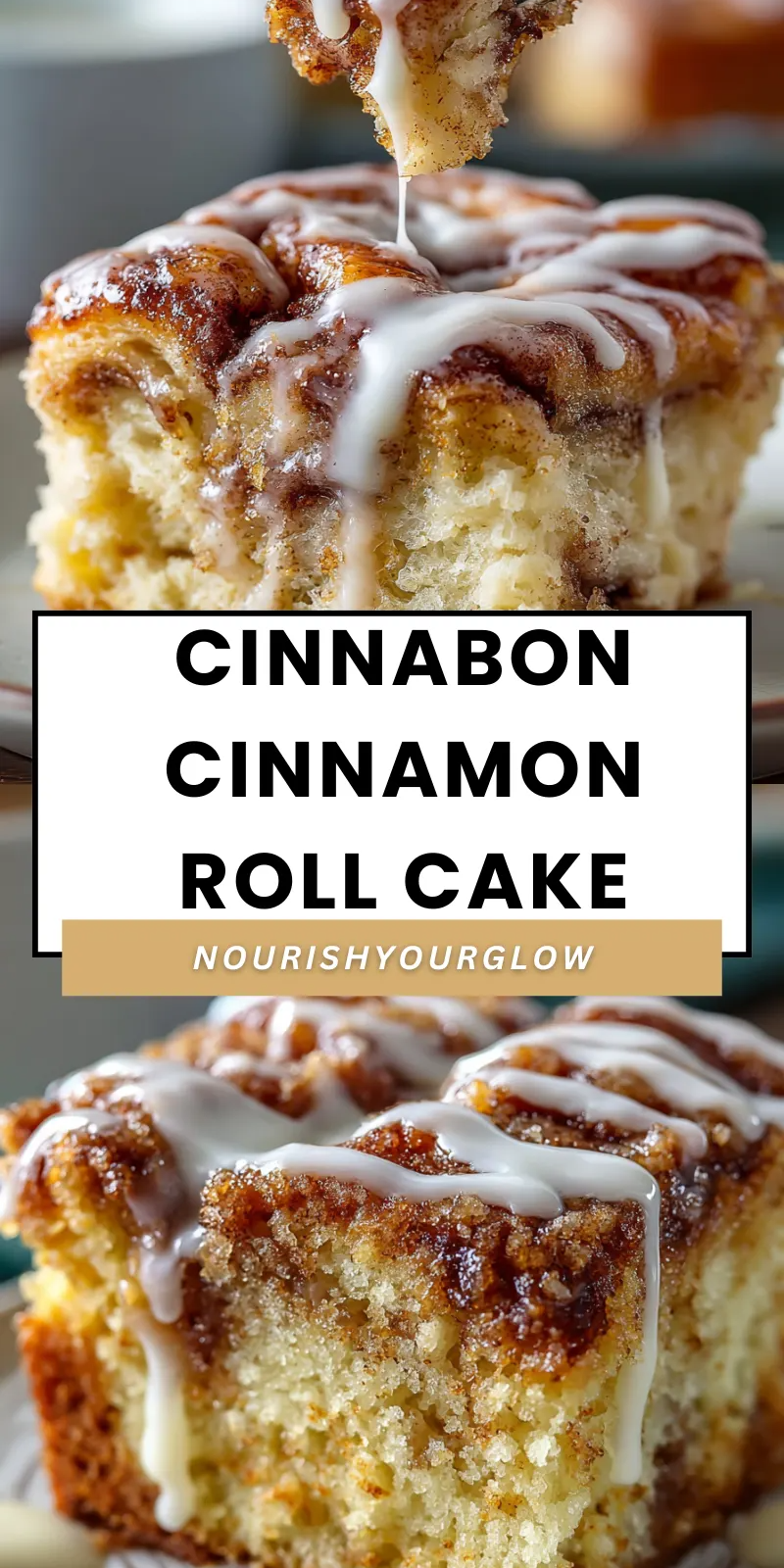 Cinnamon Scroll Cake