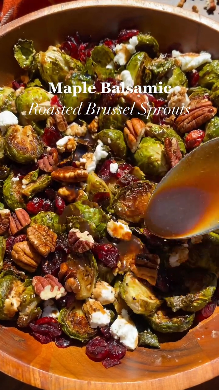 Honey Balsamic Glazed Carrots with Herbed Goat Cheese