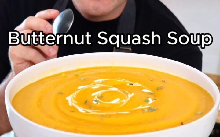 healthy butternut squash soup