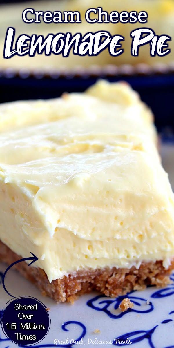 Lemon Pie With Cream Cheese