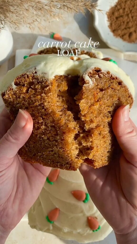 carrot cake budin recipe