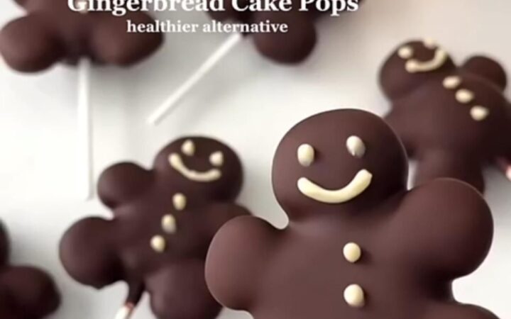 chocolate gingerbread cake pops