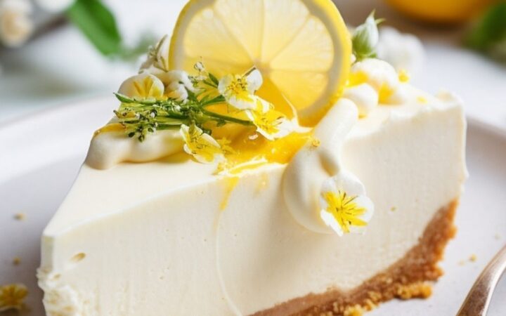 no bake lemon cheesecake