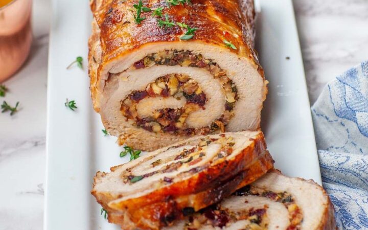 pork loin roast stuffed