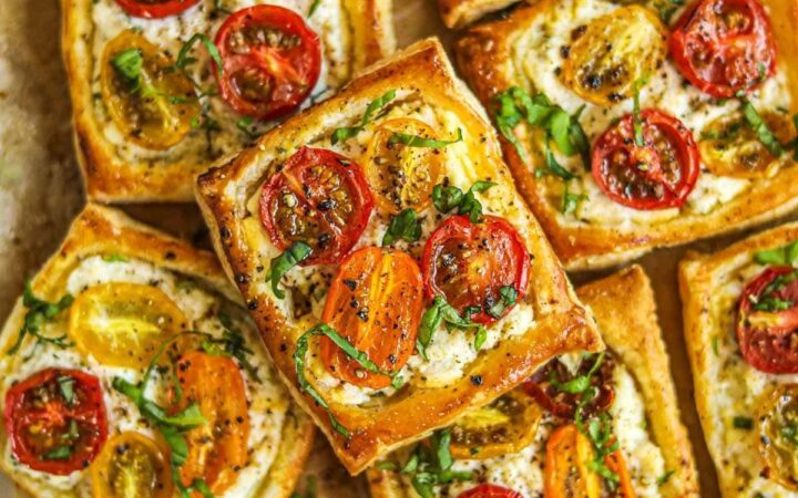 savory puff pastry pinwheels