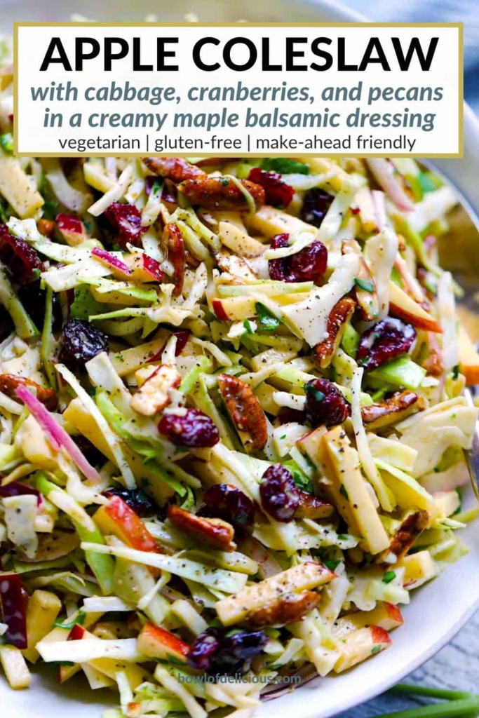 cabbage salad with apples