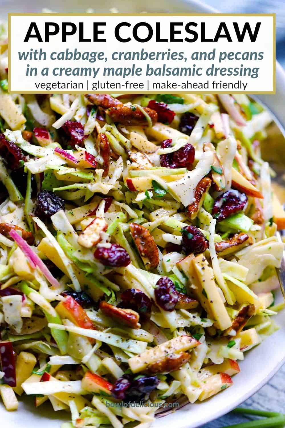 Cabbage Salad With Apples