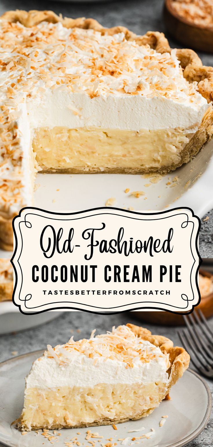 Jello Pudding Coconut Cream Pie Recipe