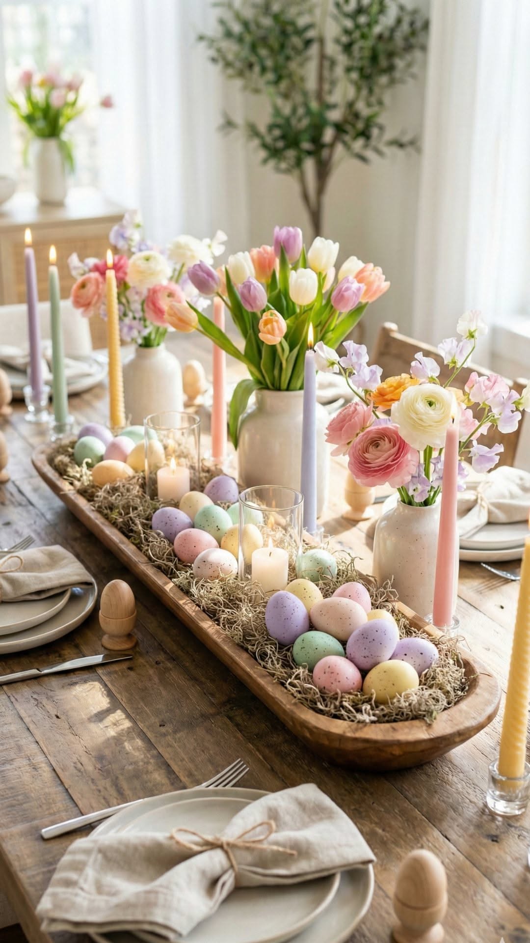 15 Easy DIY Easter Table Decoration Ideas - Festive Spring Centerpieces
