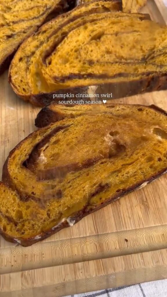 pumpkin cinnamon sourdough recipe