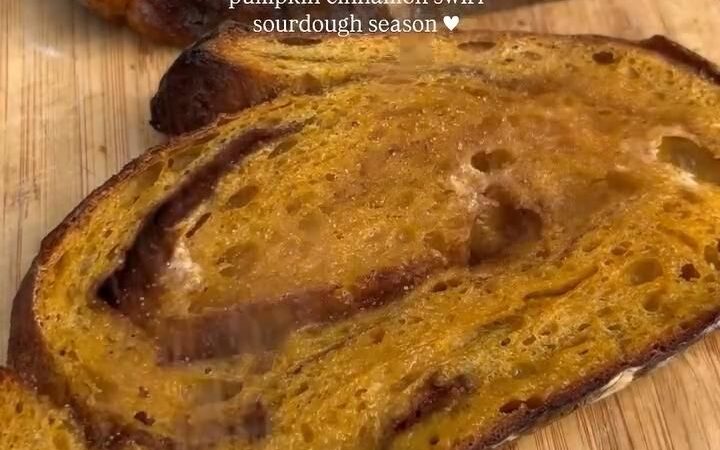 pumpkin cinnamon sourdough recipe