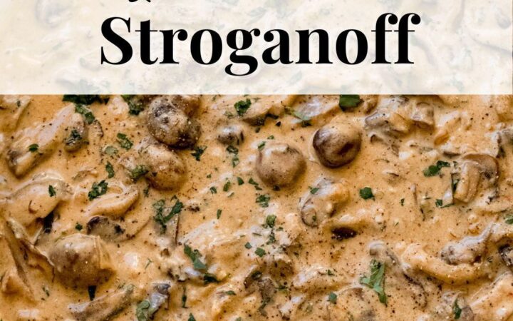 creamy garlic butter white mushrooms