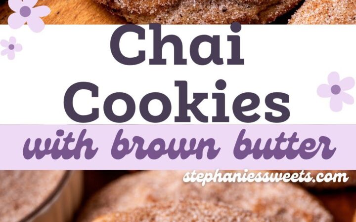 thai tea sugar cookies