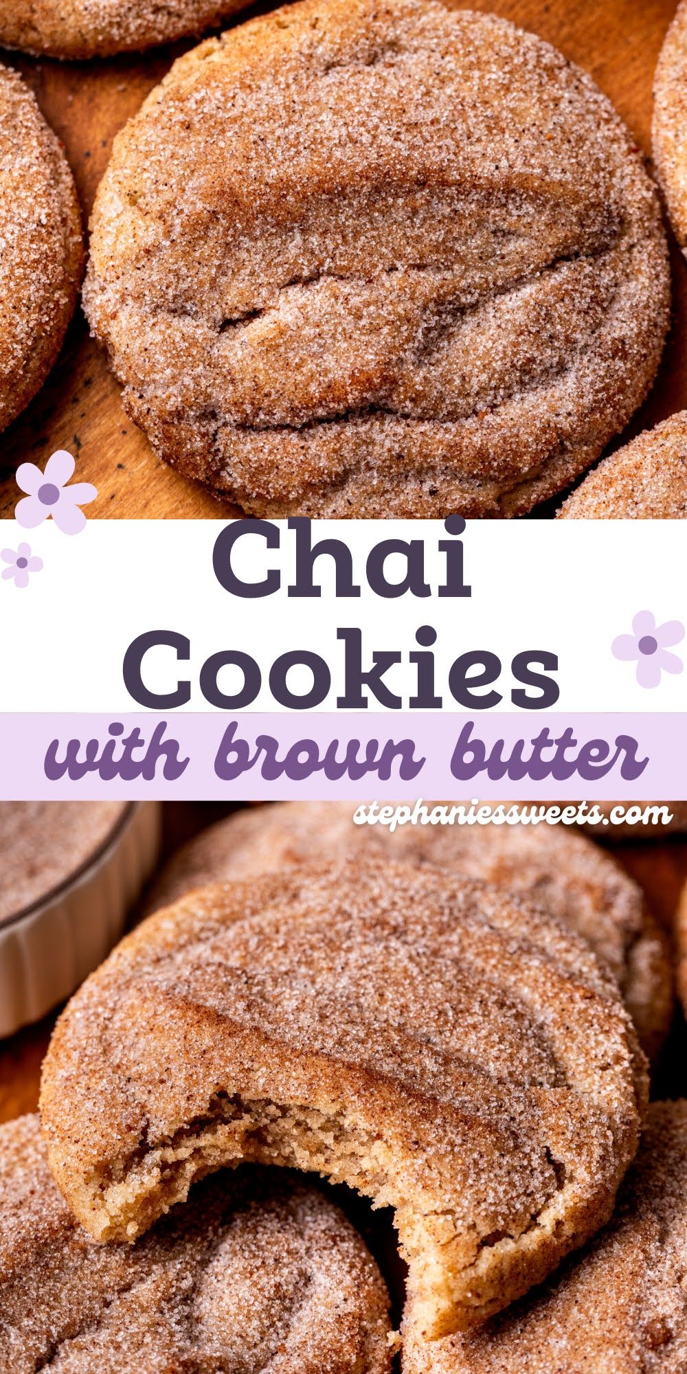 Thai Tea Sugar Cookies
