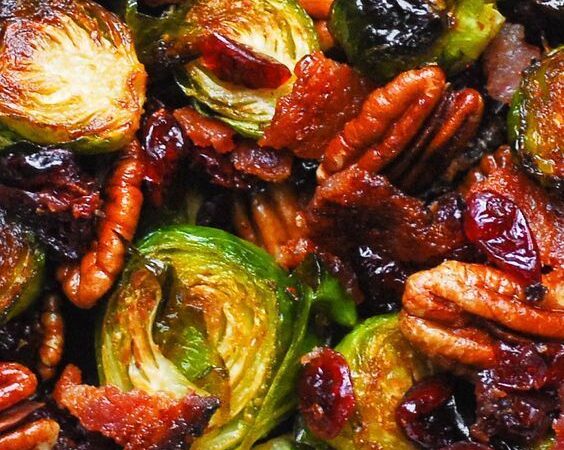 brussels sprouts with bacon and balsamic glaze