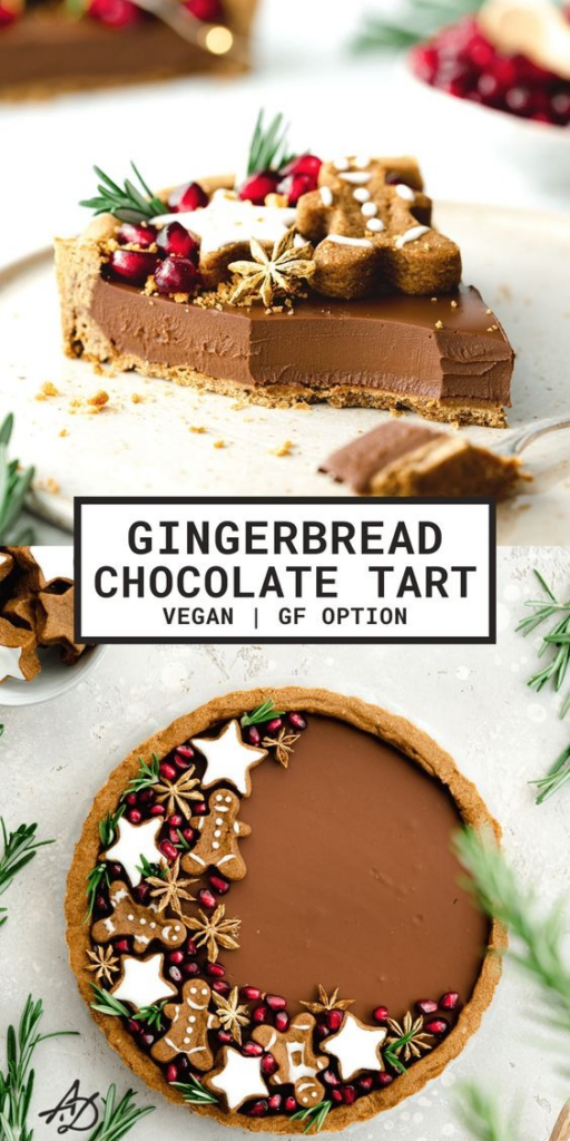 christmas gingerbread tart recipe