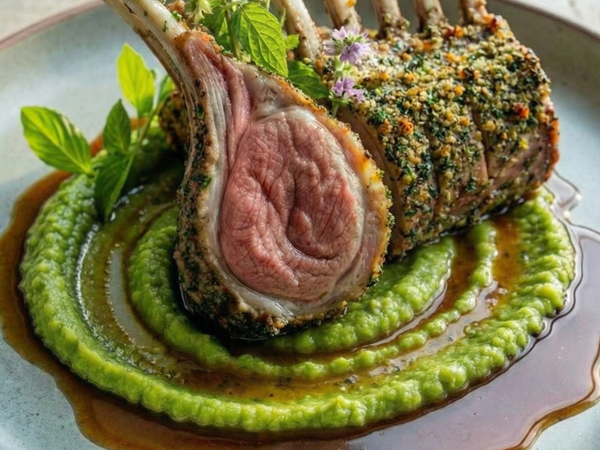 herb crusted rack of lamb recipe