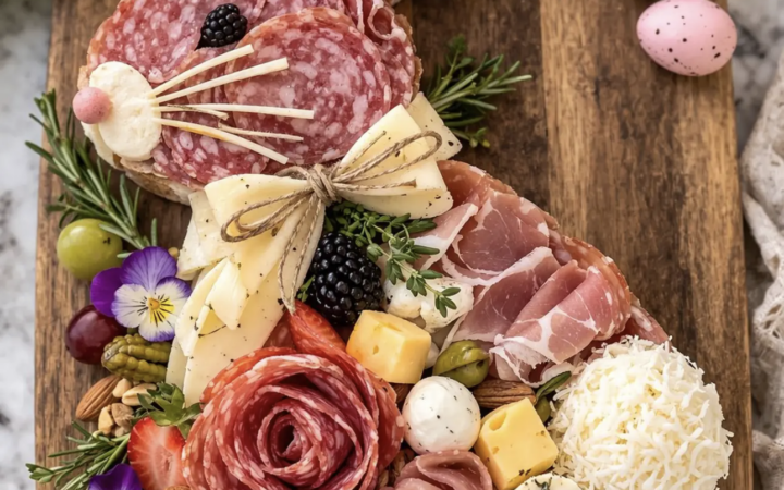 easy puff pastry snack board recipe