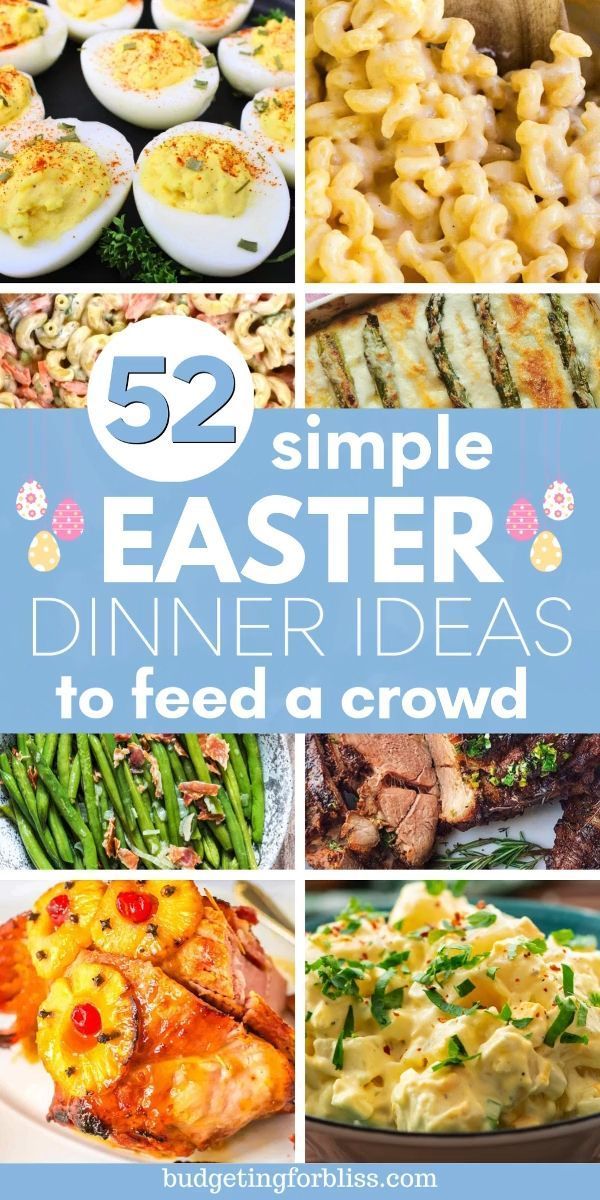 52 Best Easter Dinner Ideas