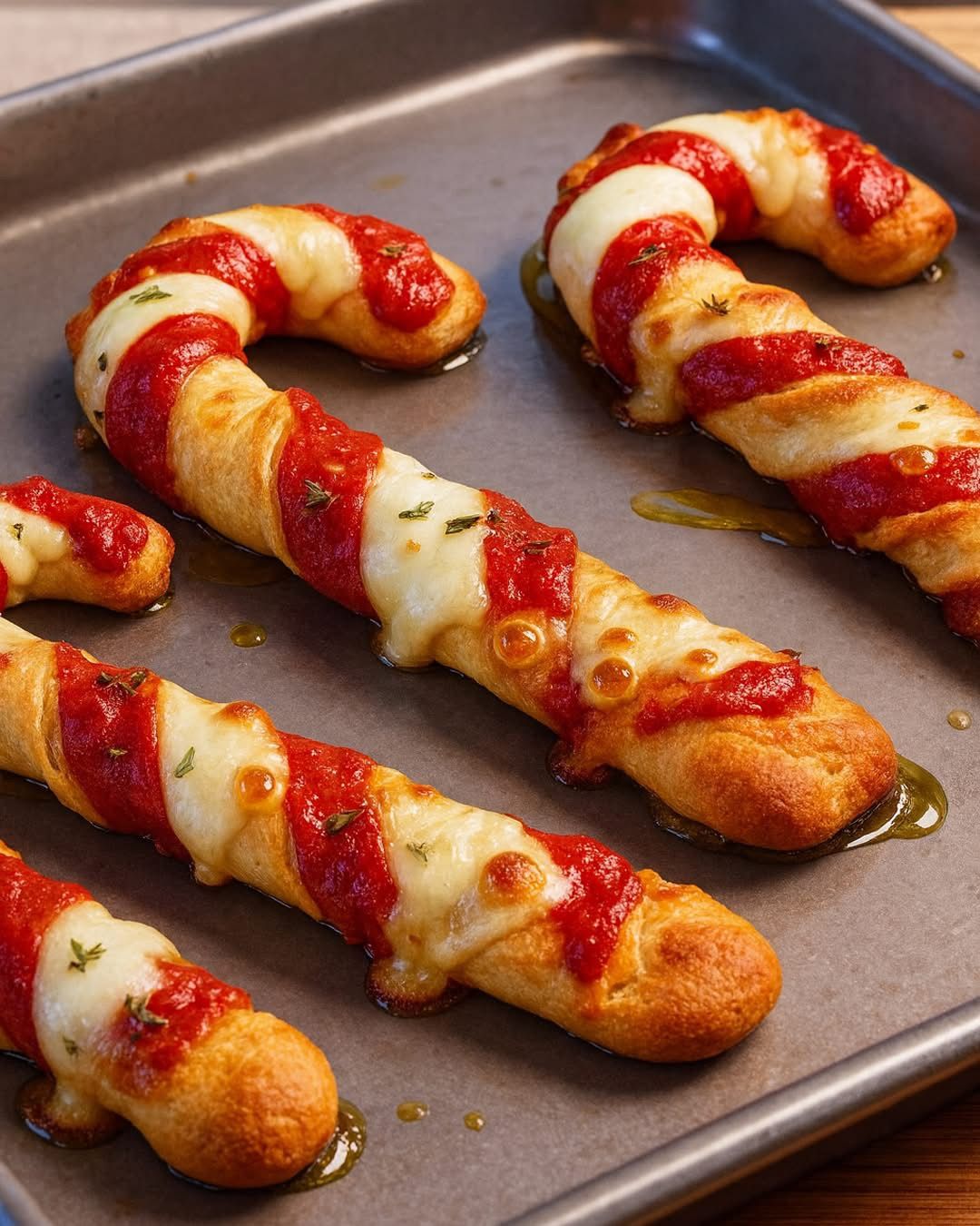 Sheet Pan Pizza with Sauce and Cheese