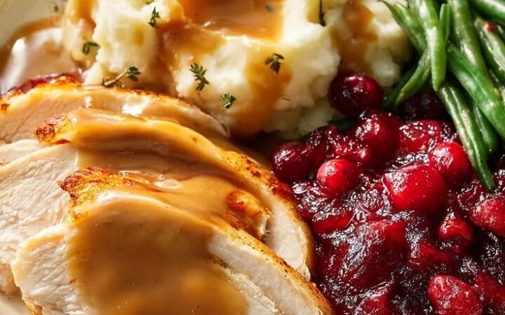 classic turkey dinner plate recipe