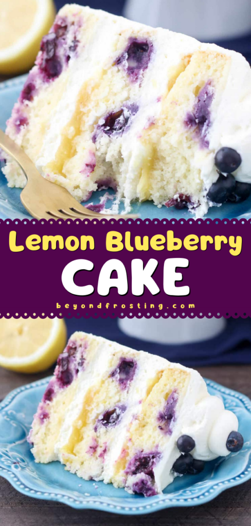 lemon blueberry cake recipe