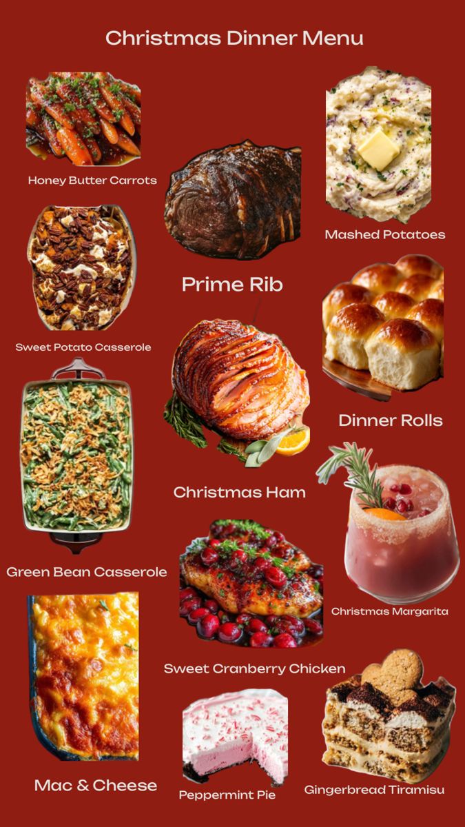 Perfect Christmas Dinner Menu
