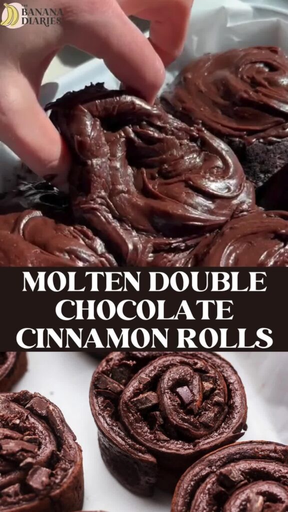 gooey chocolate cinnamon rolls recipe