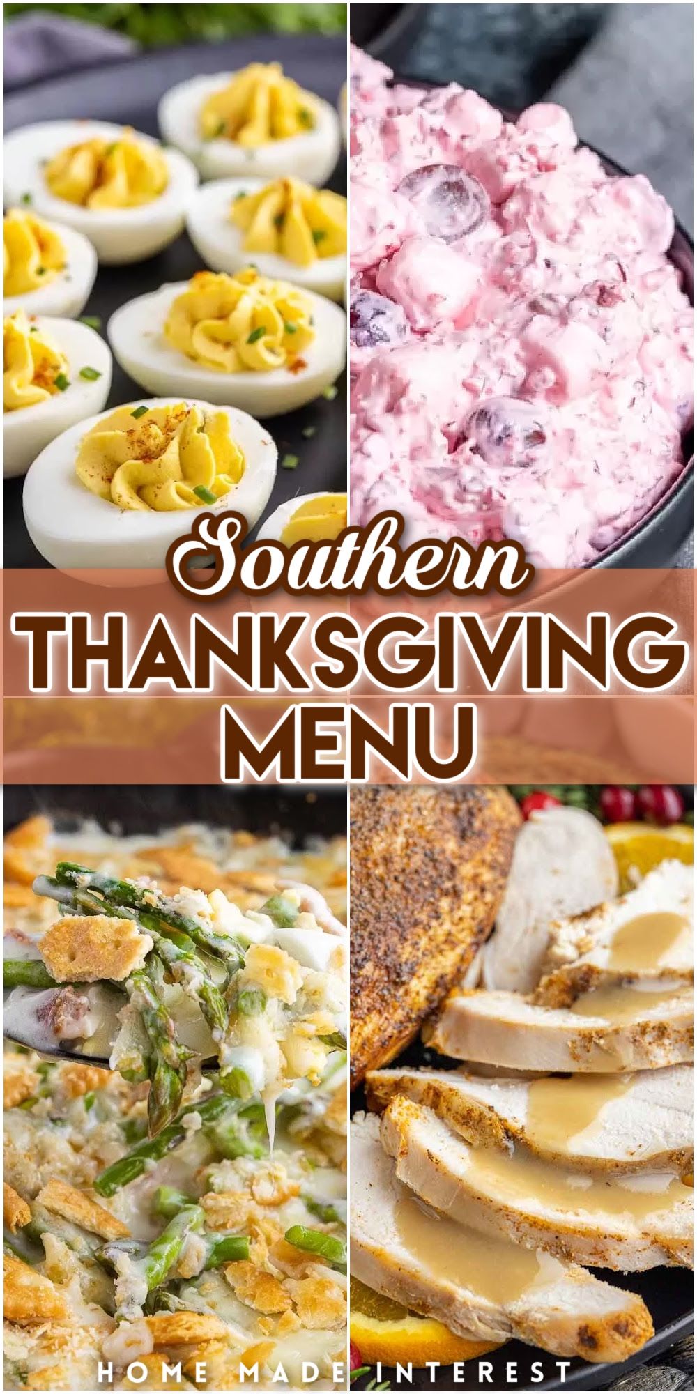 Southern Thanksgiving Menu: Appetizers, Side Dishes, and More!