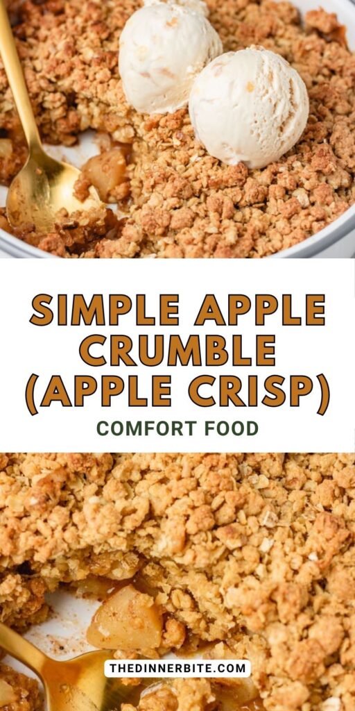 easy apple crumble recipe