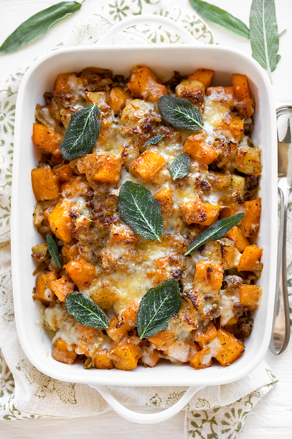 butternut squash casserole recipe