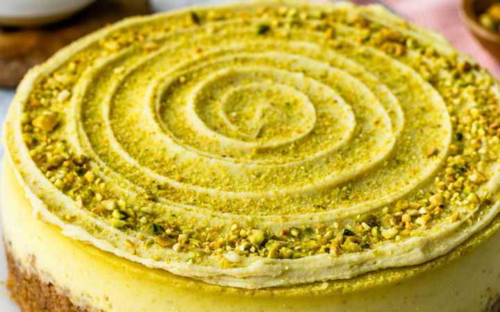 creamy pistachio cheesecake recipe