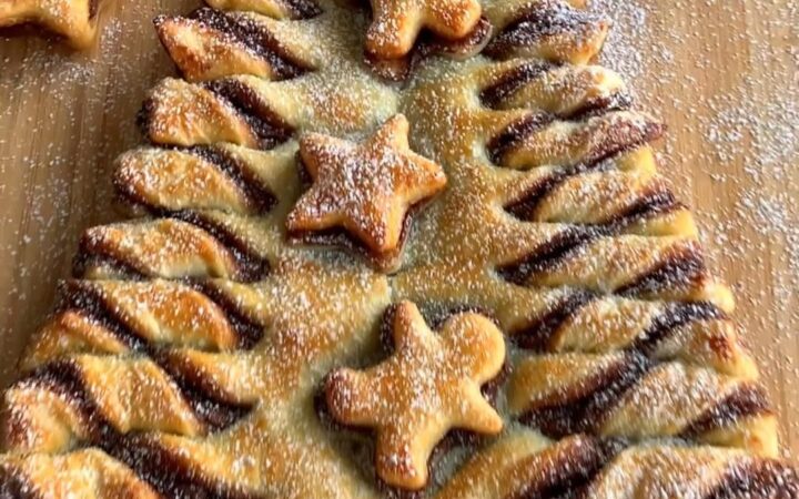 nutella christmas tree