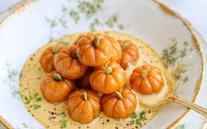 pumpkin shaped gnocchi recipe