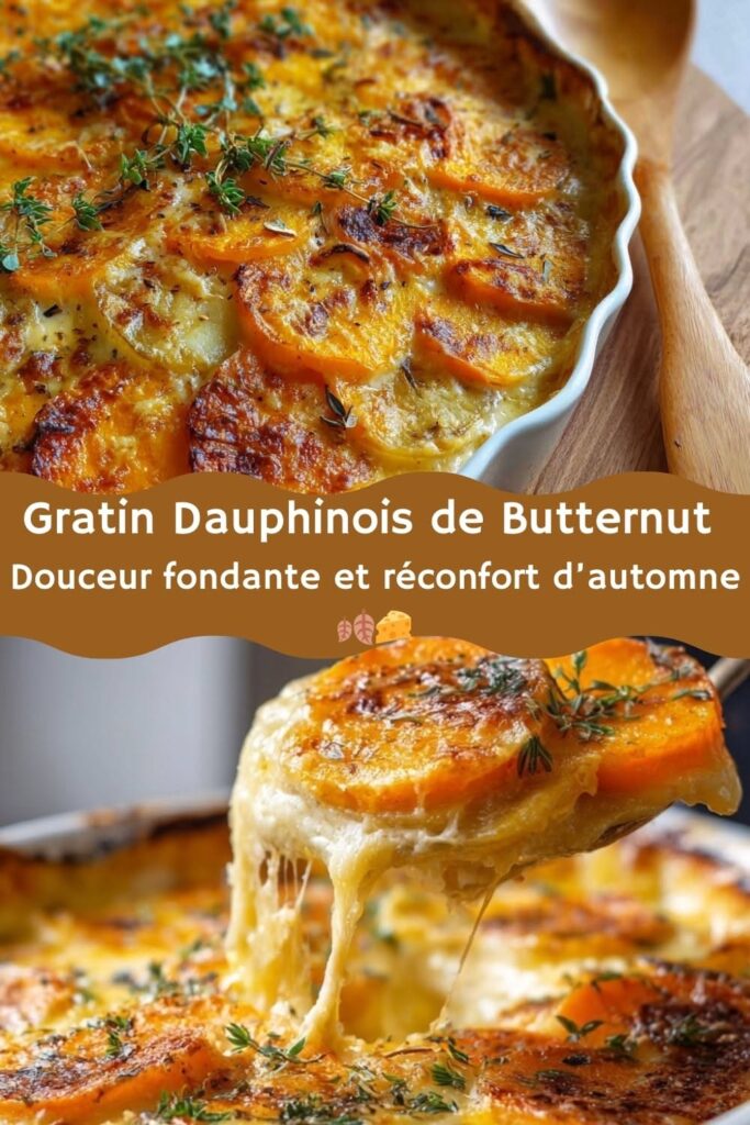 au gratin butternut squash